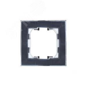 BRITE Рамка 1 пост IP44 РУ-1-БрС-44 сталь - фото 4