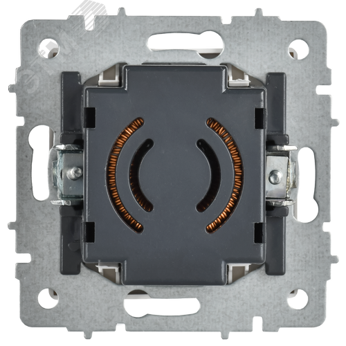 BRITE Светорегулятор поворотно-нажимной 600Вт СС10-1-0-БрАБ арктический белый IEK - фото 6