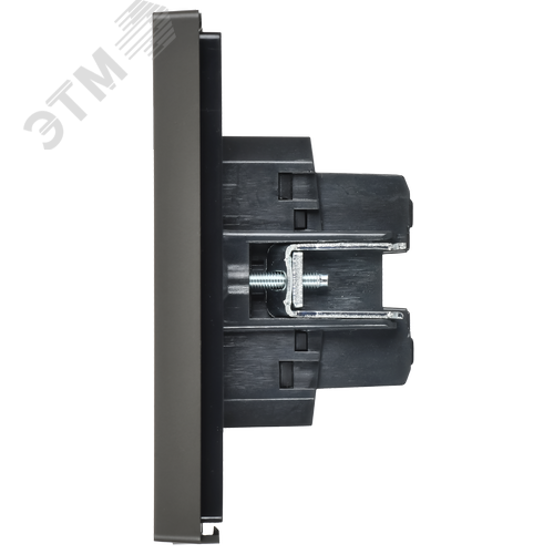 FORTE&PIANO Выключатель 2-клавишный перекрестный 10А FP309 серый IEK - фото 4