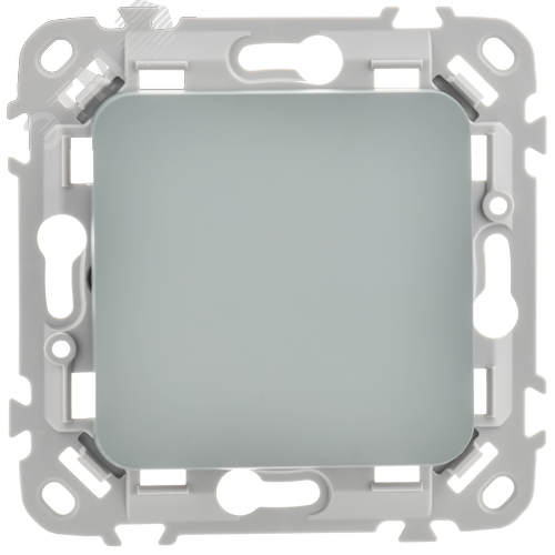 FLITE Выключатель 1-клавишный 10А ВС11-1-0-ФлС серый IEK - фото 5