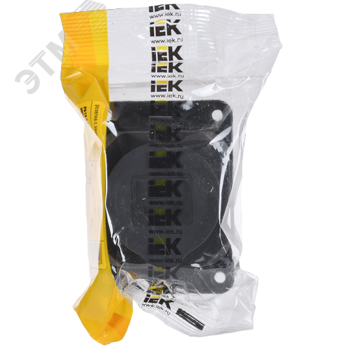 Розетка кабельная наружной установки IP44 16A 2P+E каучук ОМЕГА - фото 2