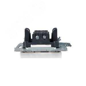 BRITE Выключатель одноклавишный проходной с индикацией 10А ВС10-1-7-БрБ белый IEK - фото 4