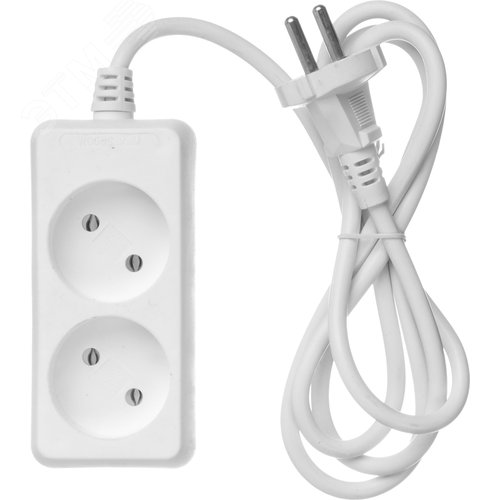 Удлинитель У2 2 места 2Р/1,5 метра 2х0,75мм2 10А/250В - фото 4