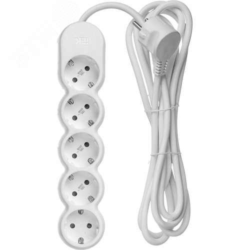 Удлинитель У05 5 мест 2P+PE/3м 3х1,5мм2 16А/250В UNO - фото 3