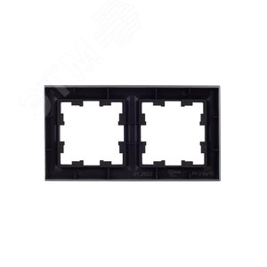 BRITE Рамка 2 поста РУ-2-БрТБ темная бронза - фото 4