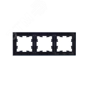 BRITE Рамка 3 поста РУ-3-БрМ маренго - фото 4