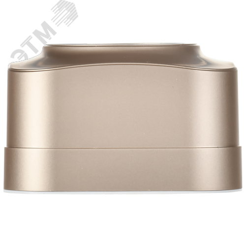 GLORY Розетка 3-местная для открытой установки с заземлением без защитных шторок 16А РС23-3-ХШм шампань матовый IEK - фото 6