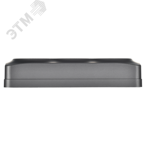 GLORY Розетка 3-местная для открытой установки без заземления без защитных шторок 10А РС23-2-ХСм сталь матовый IEK - фото 2