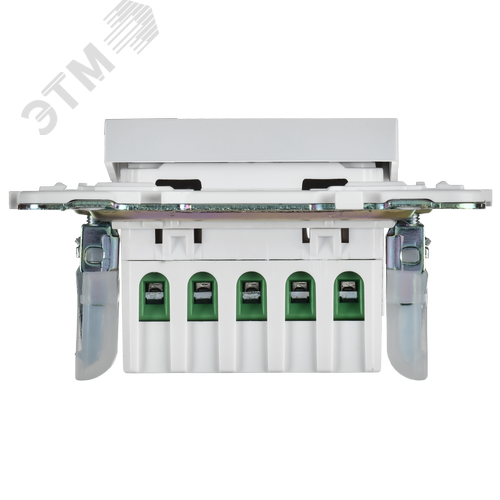 SKANDY Кнопка звонка с индикацией для отелей 10А SK-V17W арктический белый IEK - фото 5