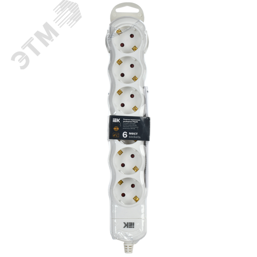 Розетка переносная разборная РПр06 6 мест - фото 2