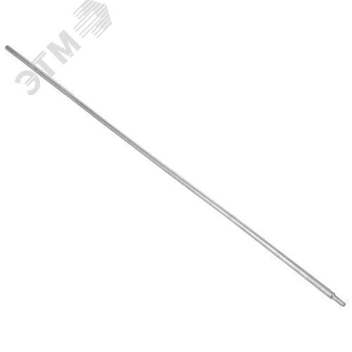 Изображение товара Стержень заземления безмуфтовый 16х1500 мм оцинкованная сталь HDZ (шт)