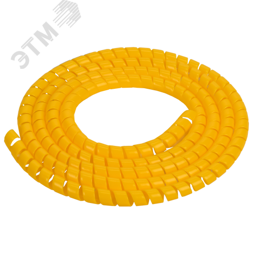 Изображение товара Спираль монтажная СП-12 желтая (2м/упак) IEK (упак)