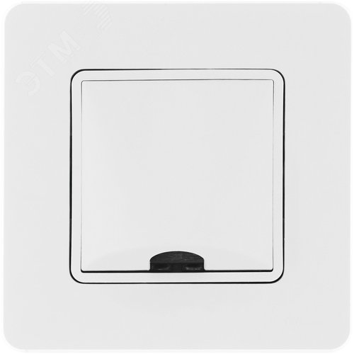 Вывод кабеля с зажимом для кабеля белый INSPIRIA - фото 5