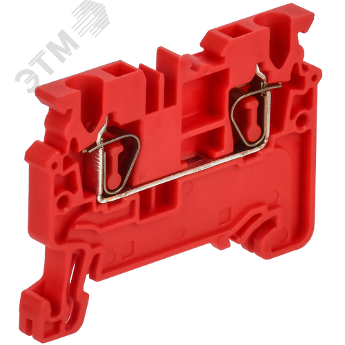 ARMAFIX Клемма пружинная CX2.5 проходн. красная IEK - фото 1