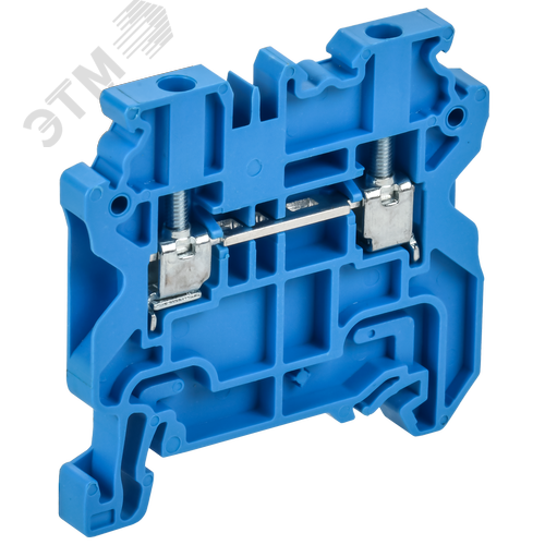 Изображение товара ARMAFIX Колодка клеммная CY2.5BU винтовая 2,5мм2 проходная синяя Ex IEK (шт)