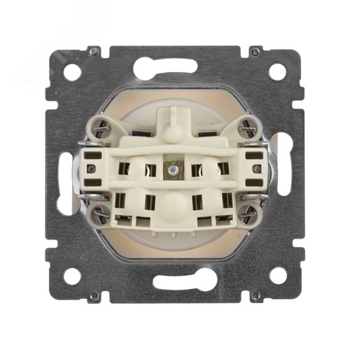 Розетка 1-местная без заземления без защитных шторок 16А белый VALENA - фото 4