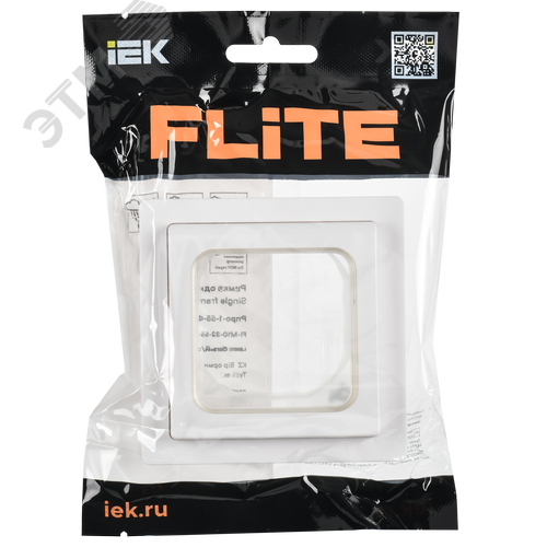FLITE Рамка 1-местная IP55 Рпро-1-55-ФлБ белый IEK - фото 2