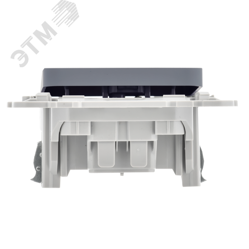 FLITE Выключатель 1-клавишный 10А ВС11-1-0-ФлМ маренго IEK - фото 4