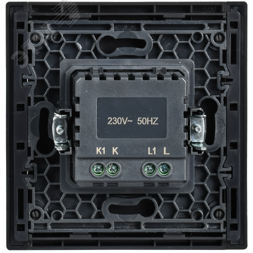 FORTE&PIANO Светорегулятор поворотно-нажимной 600Вт FP154 черный IEK - фото 5