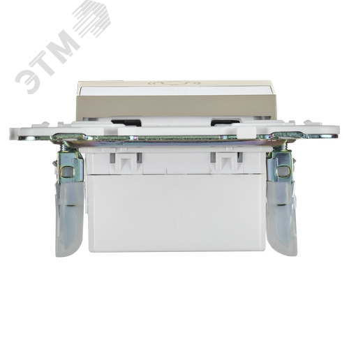 SKANDY Кнопка звонка с индикацией для отелей 10А SK-V17B бежевый IEK - фото 4