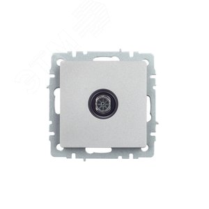 BRITE Розетка TV оконечная РТВ11-0-БрА алюминий - фото 2