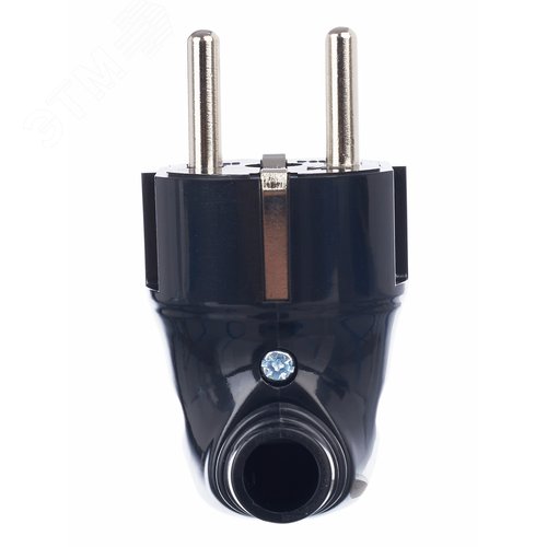 Евровилка угловая черная 16А - фото 3