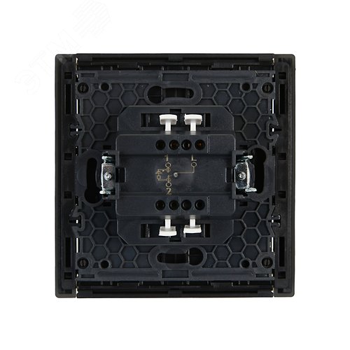 FORTE&PIANO Выключатель 1-клавишный проходной с индикацией 10А FP304 серый IEK - фото 2