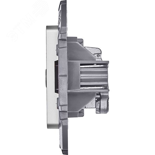 Розетка TV тип звезда алюминий INSPIRIA - фото 3