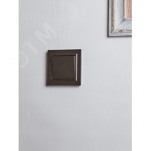 BRITE Выключатель одноклавишный перекрестный 10А ВС10-1-3-БрТБ бронза - фото 7