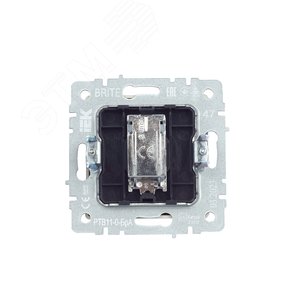 BRITE Розетка TV оконечная РТВ11-0-БрА алюминий - фото 4