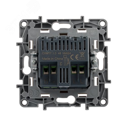 Светорегулятор поворотно-нажимной LED 300Вт без нейтрали слоновая кость ETIKA - фото 4