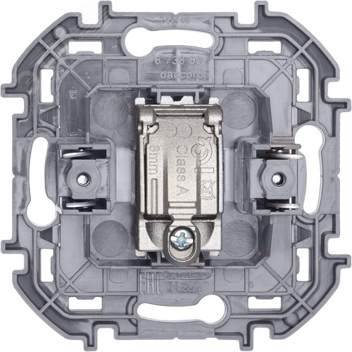 Розетка TV проходная белый INSPIRIA - фото 3
