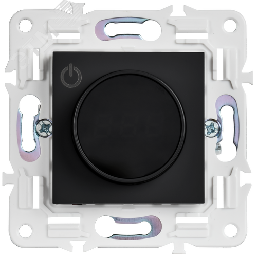 SKANDY Термостат электронный с индикацией SK-T01Bl черный IEK - фото 4