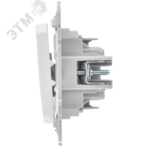 FLITE Выключатель 2-клавишный 10А ВС12-1-0-ФлБ белый IEK - фото 5