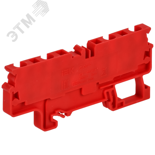 ARMAFIX Клемма пружинная CX4-4 четырехконтактная красная IEK - фото 3