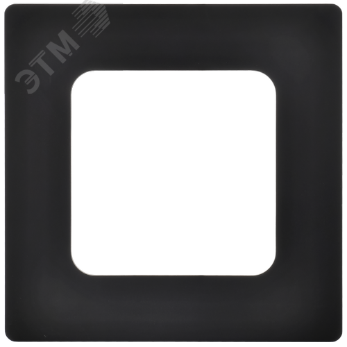 FLITE CLASSIC Рамка 1-местная РУ-1-К-ФлЧ черный IEK - фото 3