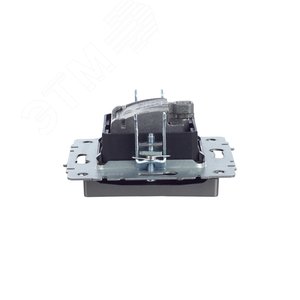 BRITE Розетка двойная TV+SAT РТВ/РСп12-БрС сталь - фото 6