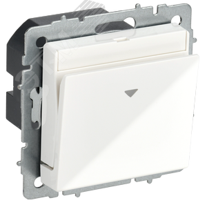 BRITE Выключатель карточный 30А ВС10-1-8-БрБ белый IEK - фото 1
