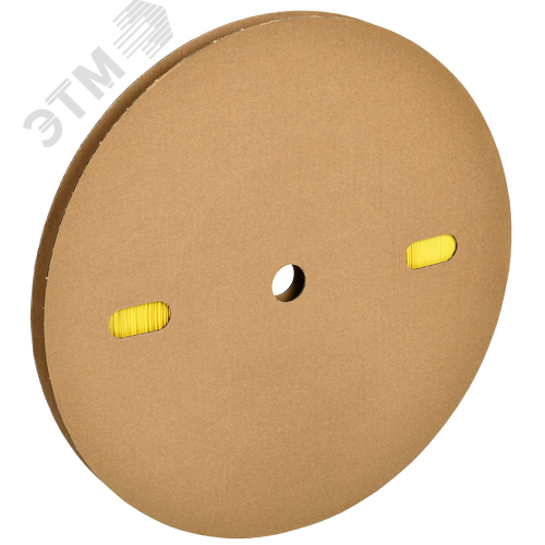 Изображение товара Трубка термоусаживаемая ТУТ 10/5 желтая (100м) (упак)