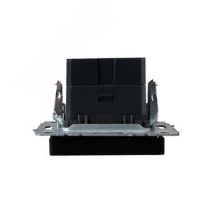 BRITE Розетка USB A+C 18Вт РЮ11-1-БрЧ черный - фото 5