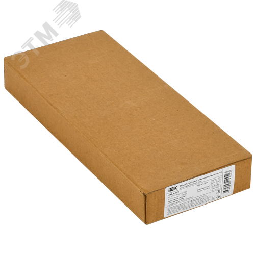 ARMAFIX Клемма пружинная CX2.5-4 PE 2,5мм2 четырехконтактная заземляющая IEK - фото 3