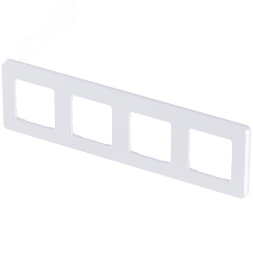 Рамка 4-местная жемчуг INSPIRIA - фото 2