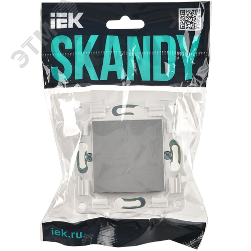 SKANDY Вывод кабеля SK-O01S серебряный IEK - фото 2