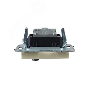 BRITE Розетка двойная TV+SAT РТВ/РСп12-БрКр бежевый - фото 5