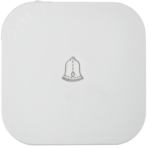 GLORY Выключатель 1-клавишный для открытой установки самовозвратный 10А ВСс20-1-0-ХБм белый матовый IEK - фото 5