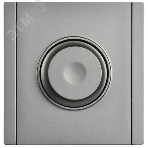 FORTE&PIANO Светорегулятор поворотно-нажимной 600Вт FP554 сталь IEK - фото 5