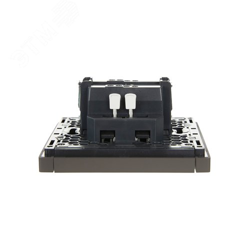 FORTE&PIANO Выключатель 1-клавишный проходной 10А FP303 серый IEK - фото 2