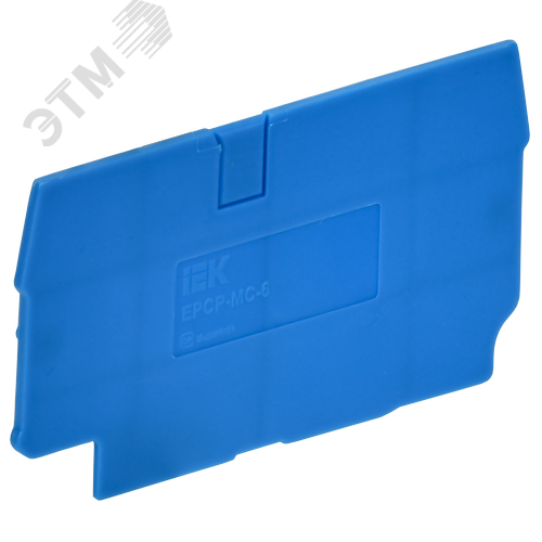 ARMAFIX Заглушка EPCX4-4 BU для колодки клеммной CP/CX4-4 синяя IEK - фото 3