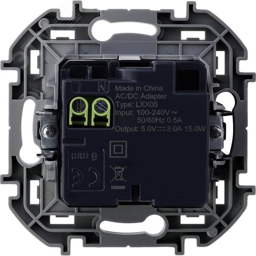 Зарядное устройство USB А+С 3000мА 5В белый INSPIRIA - фото 2