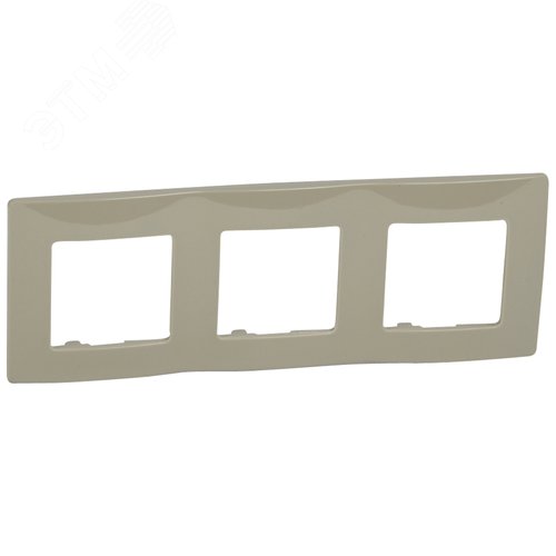 Изображение товара Рамка 3-местная светлая галька ETIKA (шт)